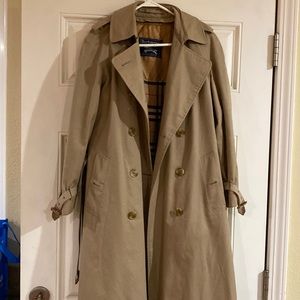 Burberry Tan Trench Coat
